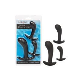 Silicone Anal Training Prostate Kit - Black